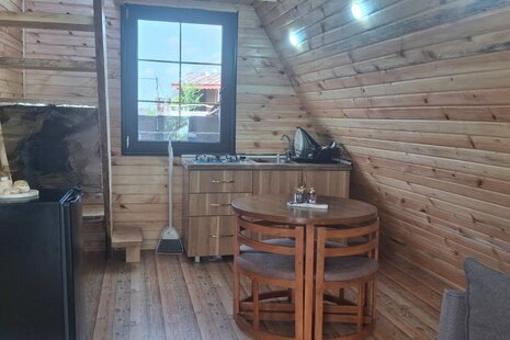 کلبه سوئیسی دوبلکس تکخواب در رشت