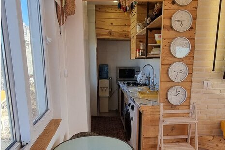 پنت هاوس تکخواب روف گاردن دنیز در رودهن