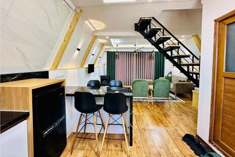 کلبه سوئیسی دوبلکس دوخواب اَفرا در بهشهر