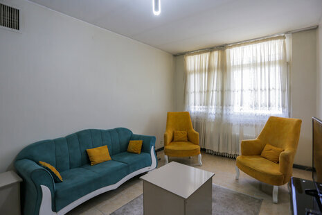 آپارتمان مبله تکخواب رنگین کمان 3 در هفت حوض