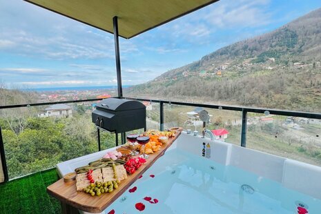 آپارتمان مبله دوخواب جنگلی پناه در رامسر