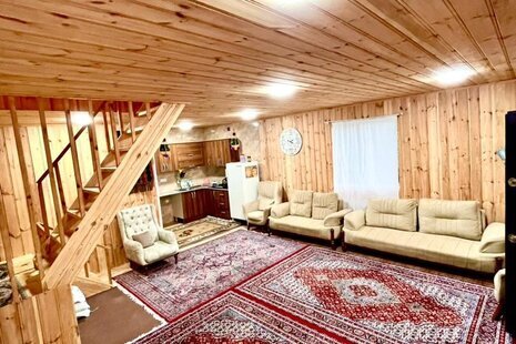 کلبه دوبلکس چوبی دوخواب در اسالم
