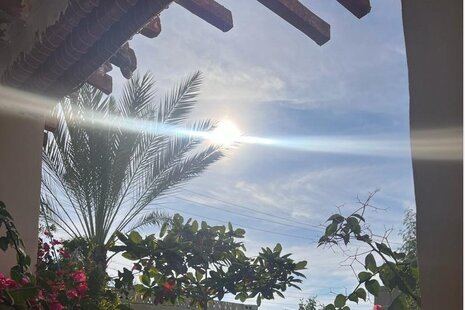 اتاق کهور در اقامتگاه بومگردی در قشم