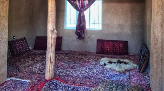 سوئیت اقامتگاه بومگردی در روستای پیر اسد