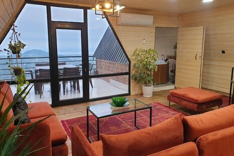 کلبه سوئیسی دوبلکس دوخواب جانا در رامسر