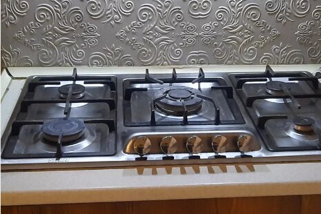 واحد دو خواب در طبقه همکف ویلای گلپر بابل