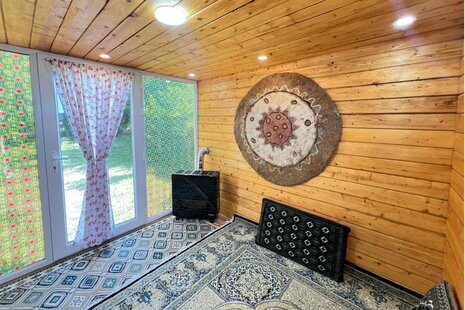 کلبه چوبی 9 متری طبقه اول در ماسال