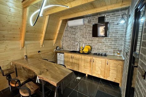 کلبه سوئیسی مبله دوخواب 3 در شیرگاه