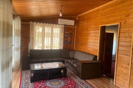 کلبه چوبی تکخواب آرامش در سوادکوه