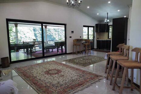 واحد طبقه اول دوبلکس در باغ ویلا در تنکابن