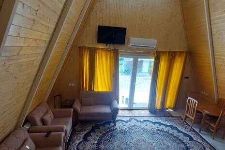 کلبه دوبلکس دوخواب مزرعه پدری در شیرگاه