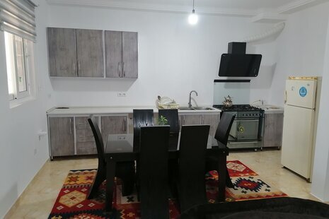 واحد مبله دوخواب رز طبقه همکف ویلا در نمک آبرود