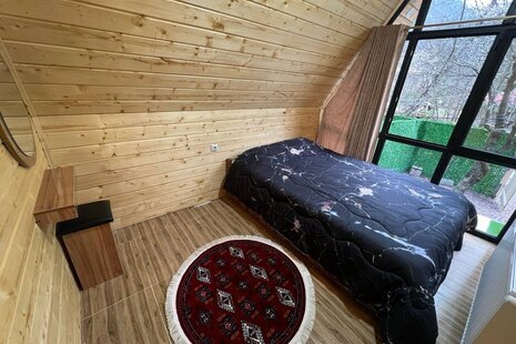 کلبه دوبلکس سوئیسی جکوزی دار در ماسال