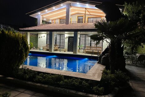 ویلا مبله دوبلکس دوخواب استخردار شب رویایی در ملارد