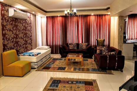 واحد تک خواب 05 در هتل آپارتمان در کیش