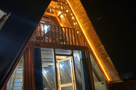 کلبه سوئیسی مبله دوبلکس استخردار تک خواب تیدا در سوادکوه