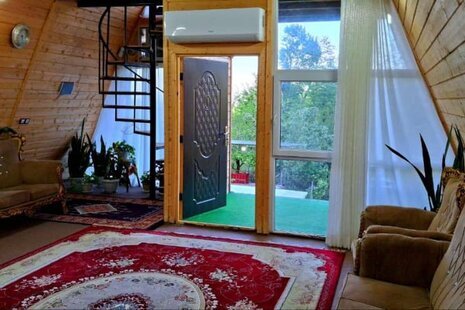 کلبه دوبلکس دو خواب سوئیسی در ماسال