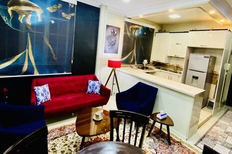 آپارتمان مبله تک خواب ولیعصر بازار در منیریه