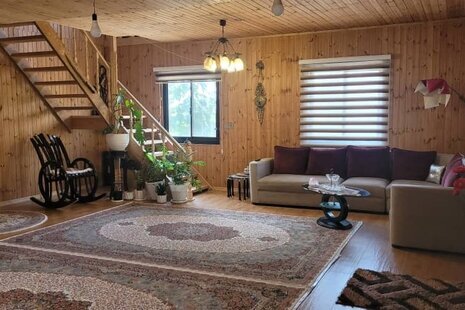 ویلای دوبلکس دوخواب چوبی بهروز در تالش