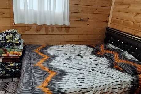 کلبه چوبی استخردار در طاسکوه