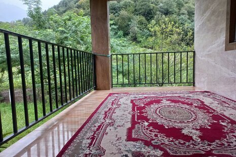 ویلا دوخواب مبله جنگلی در ماسال