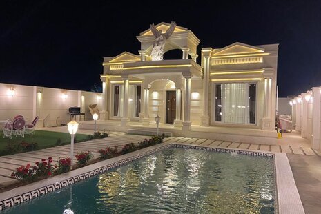 ویلا استخردار دو خواب قصر فرشته در چهارباغ