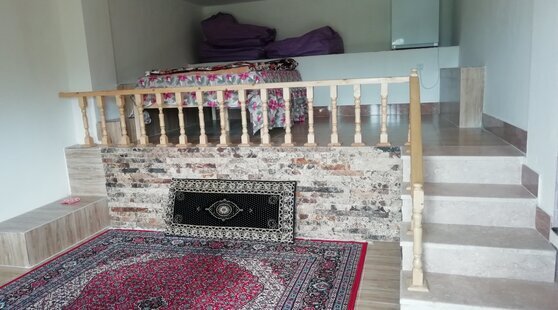 واحد پاپلی در اقامتگاه بوم گردی در شیرگاه