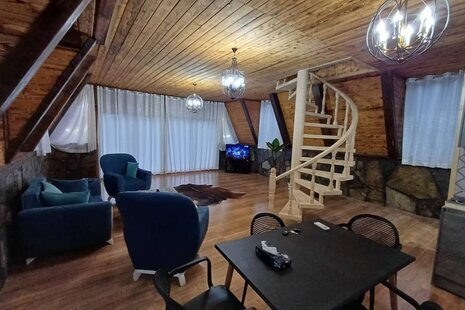 کلبه سوئیسی دوبلکس دوخواب در تنکابن