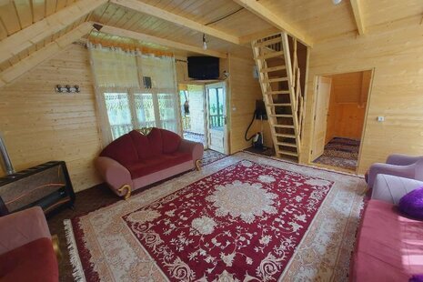 ویلا جنگلی سوئیسی امیر در شیرگاه