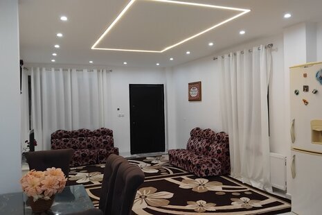 واحد مبله دوخواب در طبقه همکف ویلا  میلاد در آستانه اشرفیه