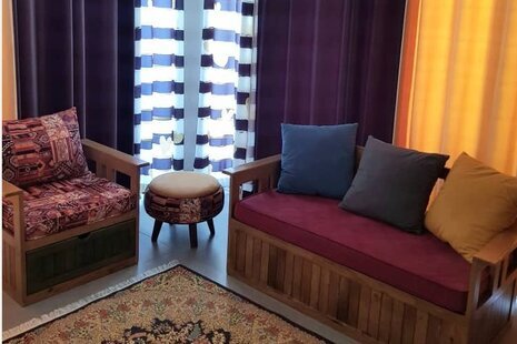 ویلا دو خواب استخردار جانان در ساوجبلاغ