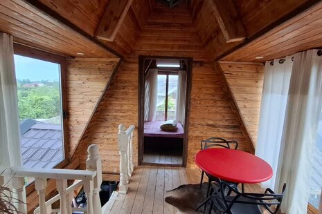 کلبه سوئیسی دوبلکس در تنکابن