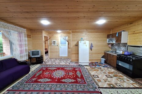 واحد مبله دوخواب در طبقه اول ویلا در ماسال