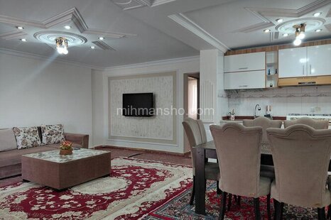 واحد دوخواب مبله طبقه همکف ویلا در روستا گتگ سرا اسالم