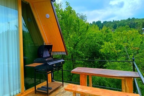 کلبه سوئیسی مبله تک خواب تینار در بابل