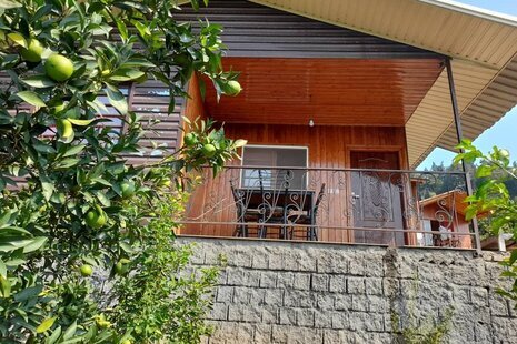 کلبه تکخواب شماره 4 در مجتمع اقامتی مرزیکلا