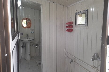 کلبه چوبی سعدی در روستای سیاهدول