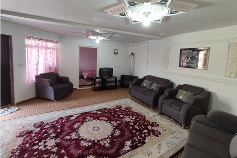 واحد مبله تکخواب در طبقه همکف ویلا  نارنج در  اسالم