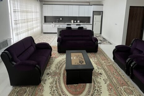 واحد مبله دوخواب در طبقه اول ویلا در خمام