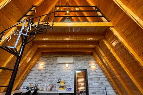 کلبه سوئیسی جکوزی دار بهشت پدری (2)