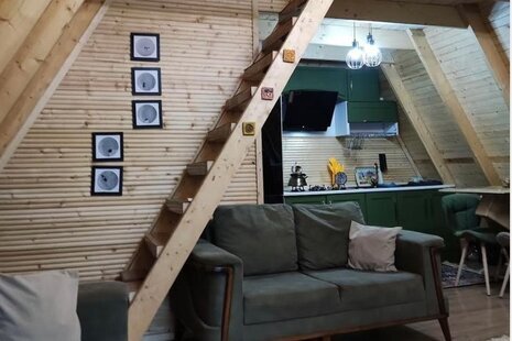 کلبه سوئیسی دوبلکس هورین در چابکسر