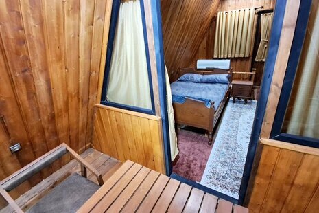 کلبه سوئیسی دوبلکس تکخواب در فومن