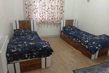 واحد مبله دوخواب در طبقه اول ویلا سوادکوه