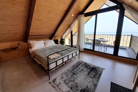 کلبه سوئیسی جکوزی دار دوخواب تی ته 2 در چالوس