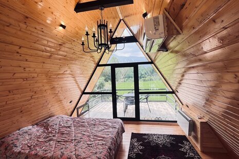 کلبه دوبلکس سوئیسی آلپ در ماسال