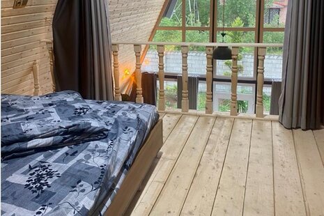 کلبه سوئیسی دوبلکس سه خواب کاکتوس در بندرانزلی