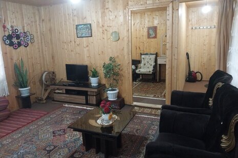 کلبه چوبی جنگلی تکخواب در ماسال