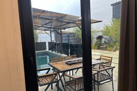 ویلا استخردار مبله دوخواب جاوید در ساوجبلاغ