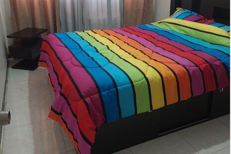 آپارتمان مبله تک خواب رنگین کمان در هفت حوض