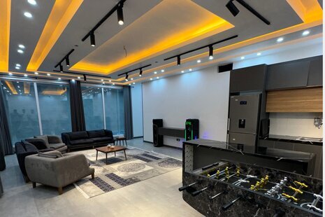 ویلا استخردار دوخواب مدرن ساحل در رامجین